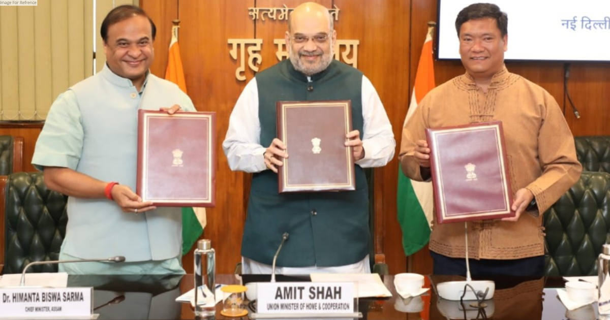 51-year border dispute between Assam-Arunachal ends; both states sign MoU in presence of Amit Shah